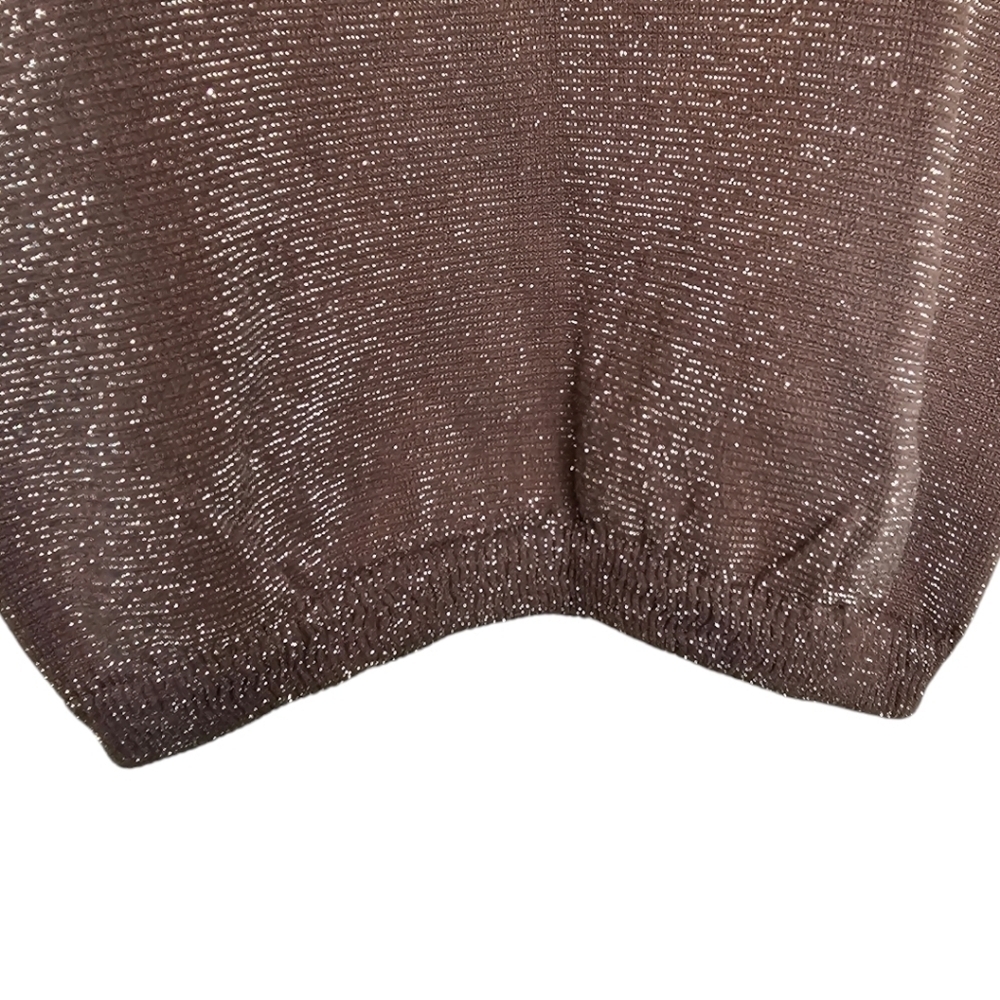 Free People Intimately Skinny Strap Brami Lurex Crop Top In Mink•XS/S•NW… - Picture 11 of 11